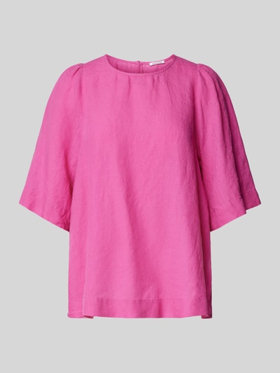 Seidensticker Bluse aus Leinen Pink 2