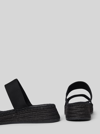 Calvin Klein Jeans Sandalen met labeldetail Zwart - 2