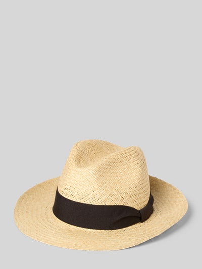 Müller Headwear Strohoed met hoedband, model 'Panama' Beige - 1