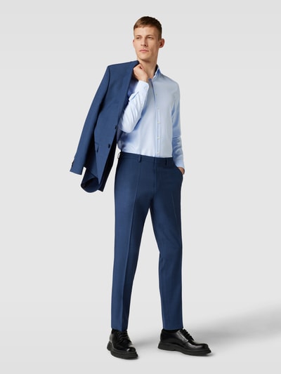 Jake*s Slim Fit Business-Hemd mit Haifischkragen Hellblau 1