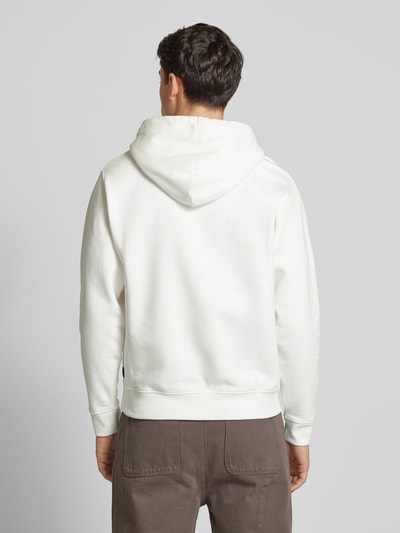 Replay Hoodie mit gerippten Abschlüssen Offwhite 5