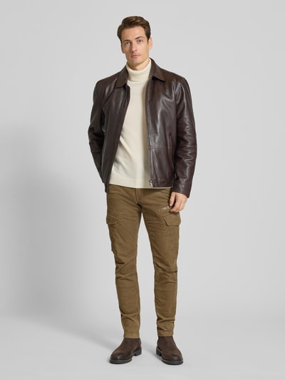 PME Legend Cargobroek met Franse steekzakken Zand - 1