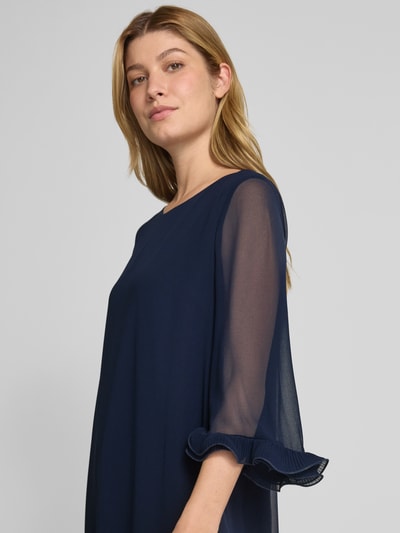 Vera Mont Cocktailkleid mit 3/4-Arm Dunkelblau 3