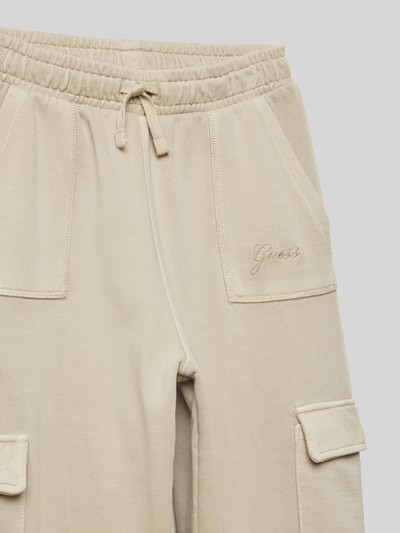 Guess Sweatpants mit Cargotaschen Modell 'ACTIVE' Schilf 2