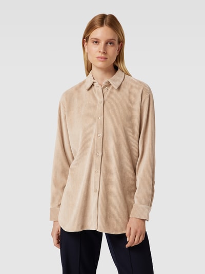 JAKE*S STUDIO WOMAN Bluse mit Hemdblusenkragen Beige 4