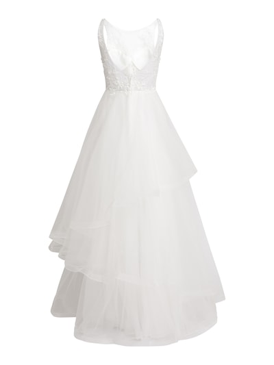 Unique Brautkleid aus Tüll  Offwhite 4