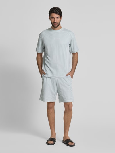 BOSS Orange T-Shirt mit Lochstickerei Lind 1