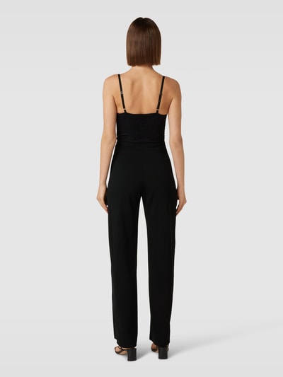 Lipsy Jumpsuit mit Spitzenbesatz Black 5