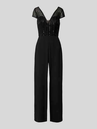 Hey Kyla Jumpsuit mit Ziersteinbesatz Black 2