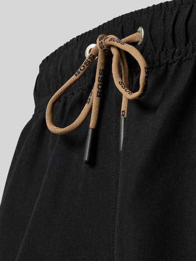 BOSS Badeshorts mit Label-Applikation Modell 'DOGFISH' Black 2
