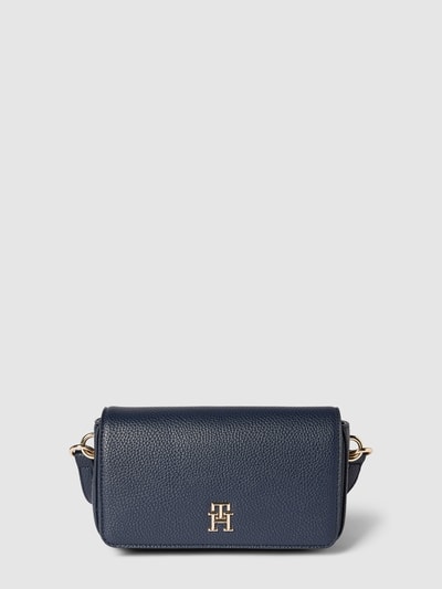 Tommy Hilfiger Handtasche mit Label-Applikation Dunkelblau 2