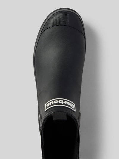 Barbour Gummistiefel mit Logo-Detail Modell 'NIMBUS' Black 3