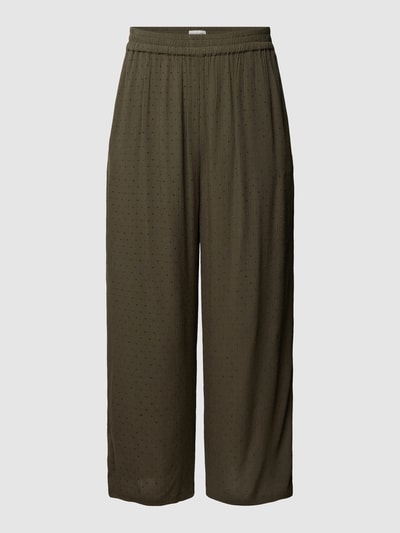 ONLY CARMAKOMA PLUS SIZE Hose mit elastischem Bund Modell 'CARLESLIE' Oliv 2
