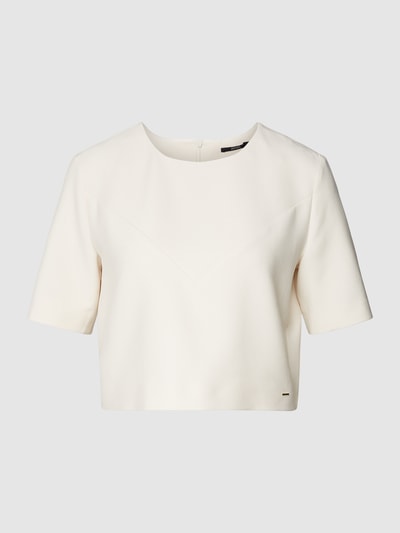 JOOP! T-shirt met labeldetail Offwhite - 2