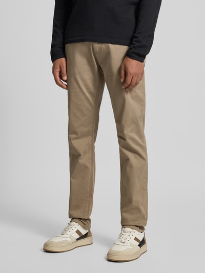 Casual Friday Hose mit Gesäßtaschen Beige 4