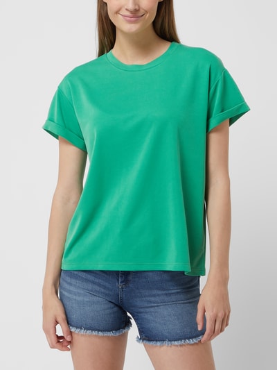 mbyM T-shirt van modalmix, model 'Amana' Groen - 4