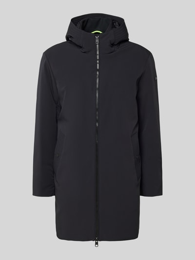 Cinque Regular Fit Mantel mit Zweiwege-Reißverschluss Modell 'SURVIVOR' Marine 2