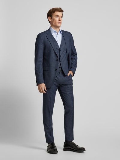 Strellson Slim fit pantalon met steekzakken, model 'Kynd' Donkerblauw - 1