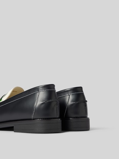 Duke & Dexter Penny-Loafer aus echtem Leder Black 3