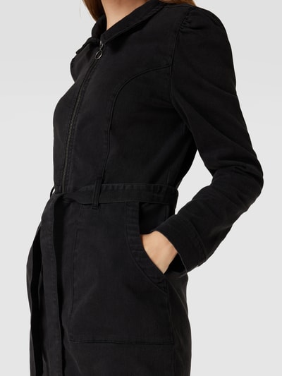 Only Kleid mit Umlegekragen Modell 'NEW CHIGO' Black 3