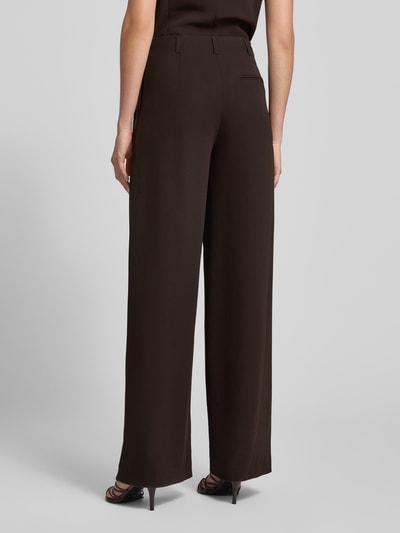 Style Icon Collection Weite Hose aus fließendem Stoff - curated by Anouk Yve Dunkelbraun 5