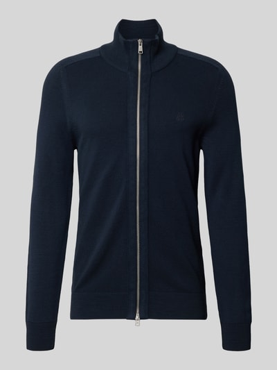 Marc O'Polo Regular fit gebreid jack van puur katoen Marineblauw - 2