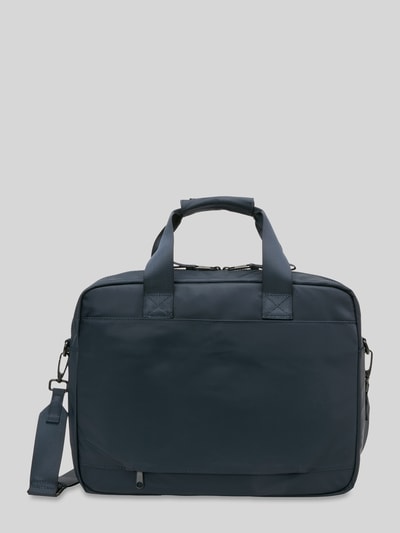 Marc O'Polo Torba na laptop z naszywką z logo Granatowy 5