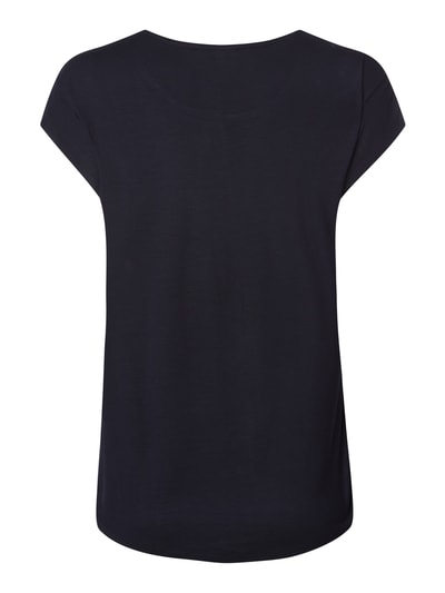 More & More Blusenshirt mit angeschnittenen Ärmeln  Marineblau 3