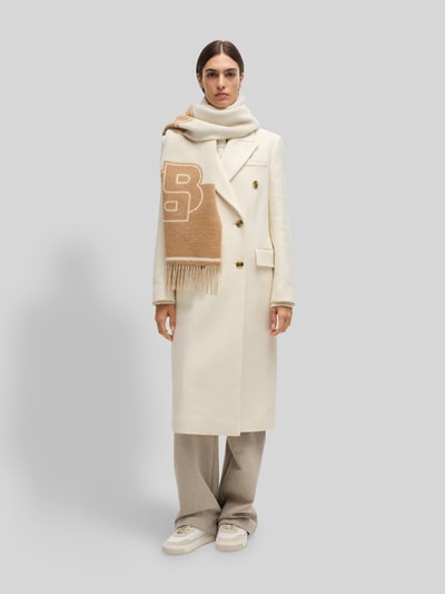 BOSS Schal aus Woll-Mix Modell 'VIANNA' Beige 1