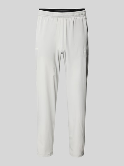 EA7 Emporio Armani Stoffen broek met elastische band Lichtgrijs - 2