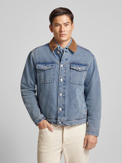 Scotch & Soda Jeansjack met borstzakken Jeansblauw - 4