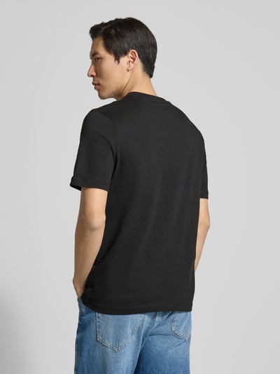 Tommy Hilfiger Regular Fit T-Shirt aus reiner Baumwolle Black 5