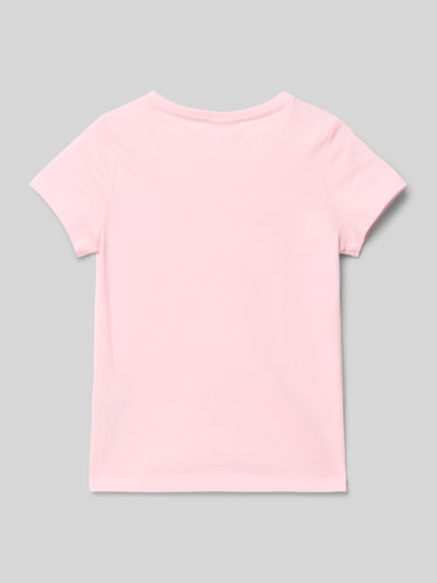 s.Oliver RED LABEL Regular Fit T-Shirt aus reiner Baumwolle Rosa 3