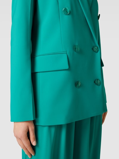 Patrizia Pepe Blazer met dubbele knoopsluiting, model 'GIACCA' Groen - 3