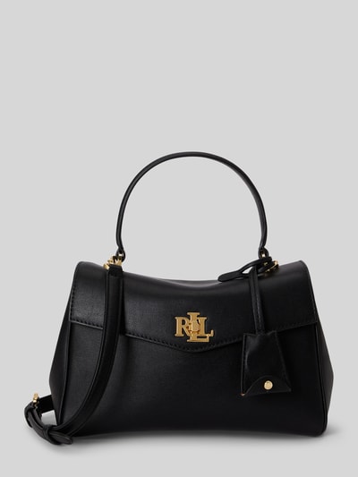 Lauren Ralph Lauren Handtas met echt leer met afneembare schouderband Zwart - 2