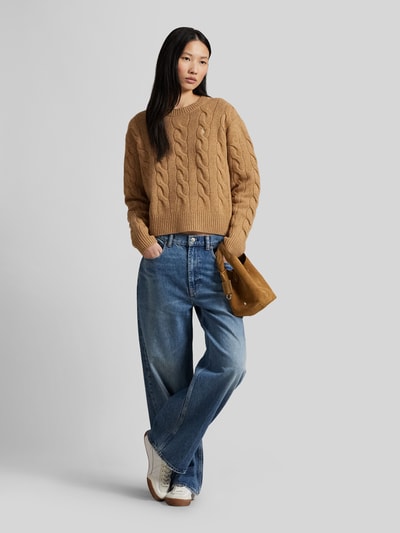 Polo Ralph Lauren Regular Fit Strickpullover aus Woll-Kaschmir-Mix Camel 1