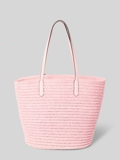 Lauren Ralph Lauren Shopper met labelapplicatie, model 'BRIE' Rosé - 4