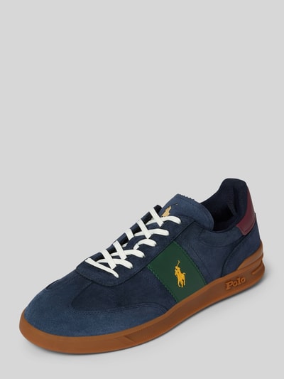 Polo Ralph Lauren Sneakersy z wyhaftowanym logo model ‘AERA’ Granatowy 1