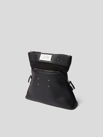 Maison Margiela Umhängetasche mit Brand-Detail Schwarz 2