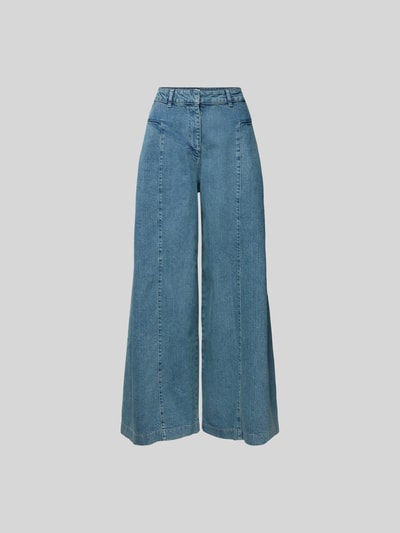 Remain Jeans mit Ziernähten Blau 2