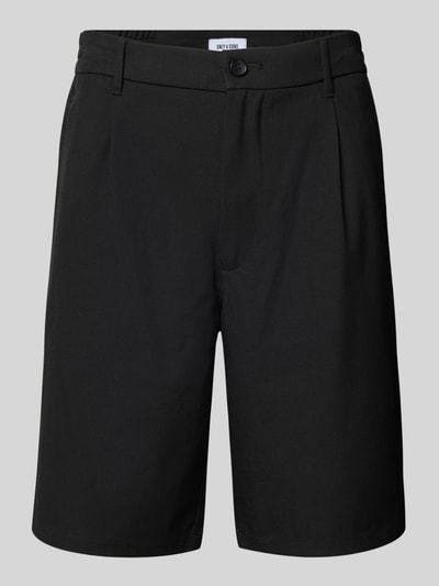 Only & Sons Slim fit korte broek met achterzakken, model 'LOU' Zwart - 2