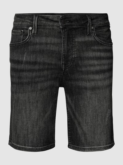 Guess Jeansshorts met labelpatch Zwart - 2