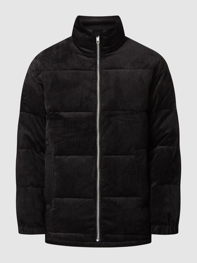 Jack & Jones Kamizelka pikowana ze sztruksu model ‘Woodside’ Czarny 2