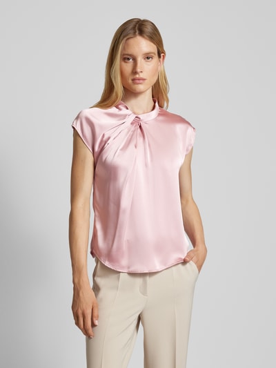 Neo Noir Blousetop met ronde hals, model 'Fleur' Rosé - 4