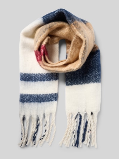 Barbour Szal ze wzorem na całej powierzchni model ‘ISLA TARTAN' Camel 1