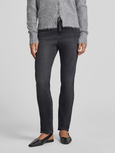 Brax Regular Fit Jeans aus Baumwoll-Mix Modell 'MARY' Dunkelgrau 4