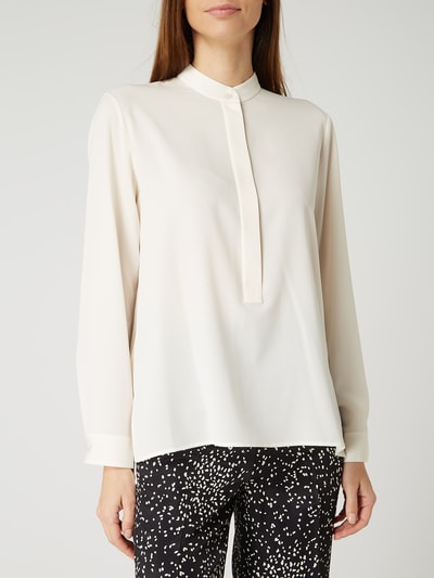 BOSS Blusenshirt aus Chiffon Modell 'Biwia' Weiss 4