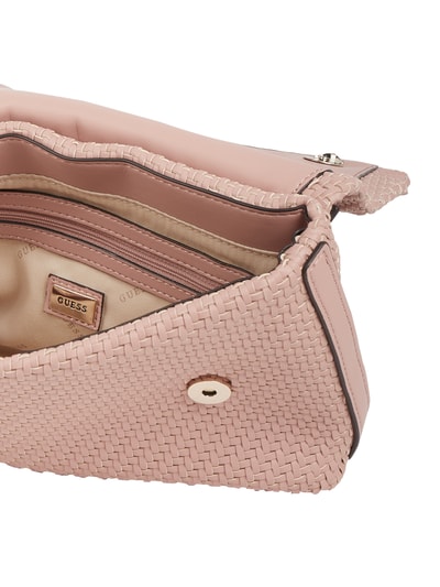 Guess Crossbody Bag in Flecht-Optik Modell 'Hassie'  Altrosa 3