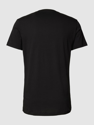 RAGMAN T-Shirt mit Rundhalsausschnitt im 2er-Pack Black 3