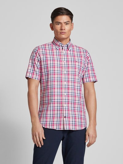 Tommy Hilfiger Regular fit vrijetijdsoverhemd met button-downkraag Roze - 4